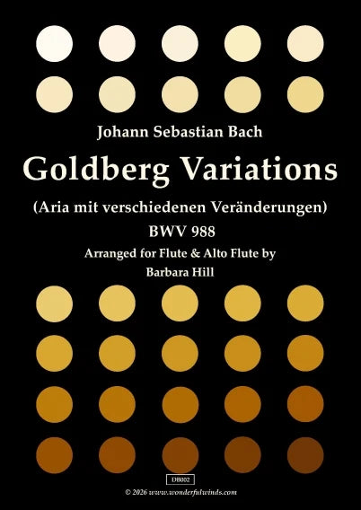 Goldberg Variations BWV 988 - Bach, J. S.: For Flute and Alto Flute