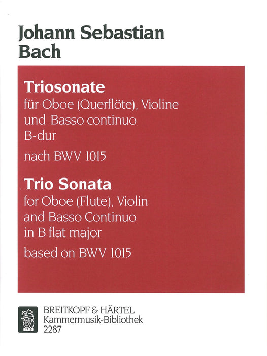 Bach, Johann Sebastian: Trio Sonata in Bb major