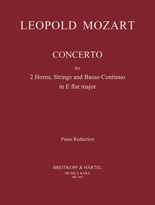 Mozart, Leopold: Concerto in Eb major