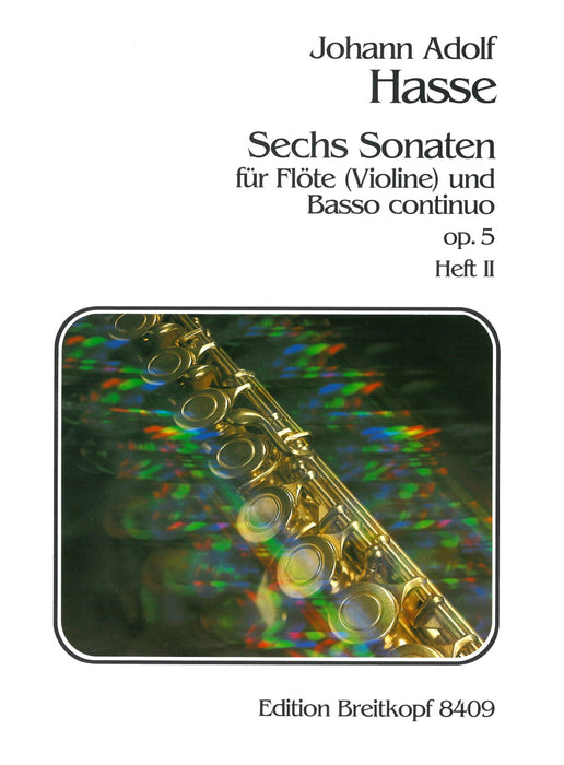 Hasse, Johann Adolf: 6 Sonatas Op. 5
