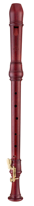 Moeck Rottenburgh Tenor Recorder with Double Key in Amaranth