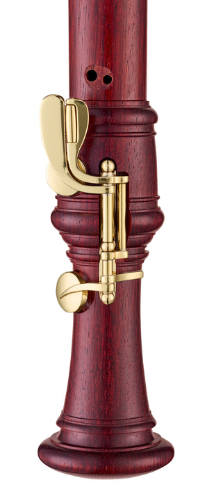 Moeck Rottenburgh Tenor Recorder with Double Key in Amaranth
