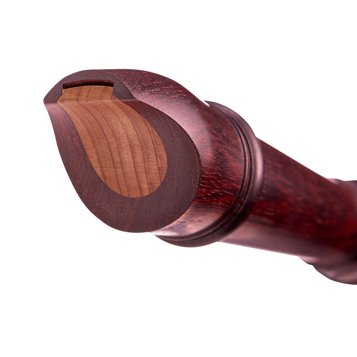 Moeck Rottenburgh Tenor Recorder with Double Key in Amaranth