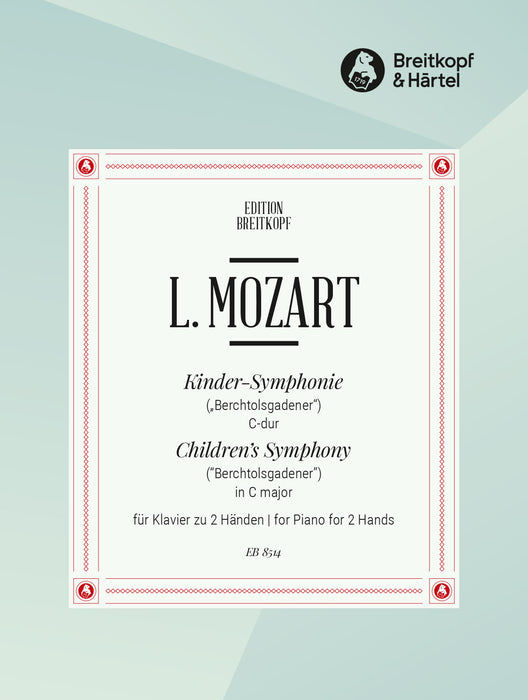 Mozart, Leopold: Children's Symphony in C major
