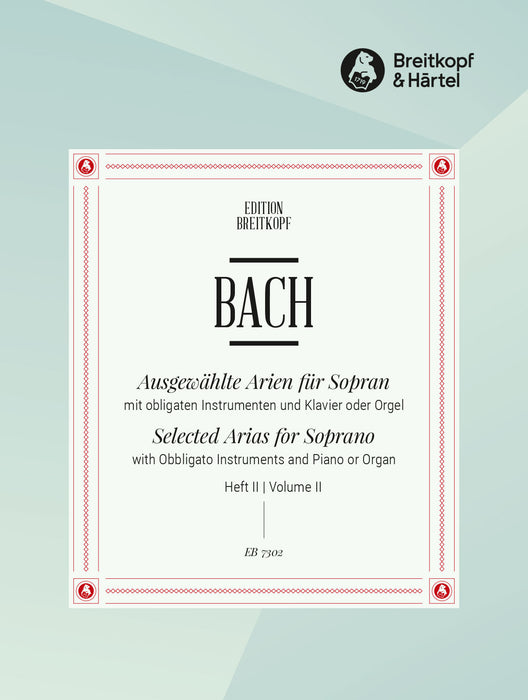 Bach, Johann Sebastian: Selected Arias for Soprano