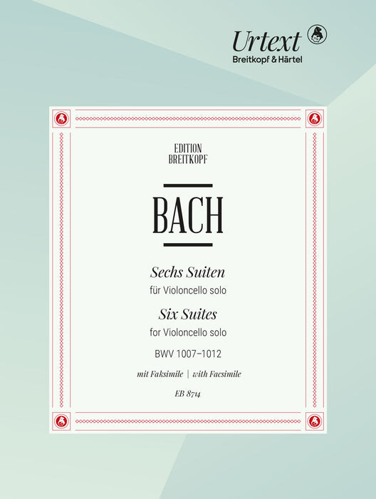Bach, Johann Sebastian: 6 Suites BWV 1007-1012