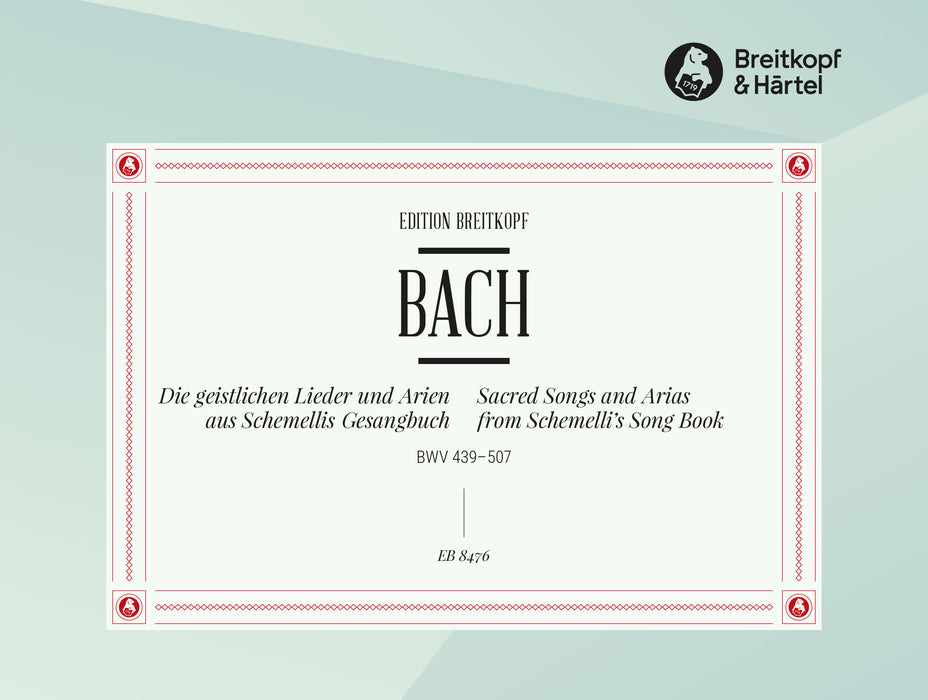 Bach, Johann Sebastian: Sacred Songs and Arias from Schemelli's Song Book