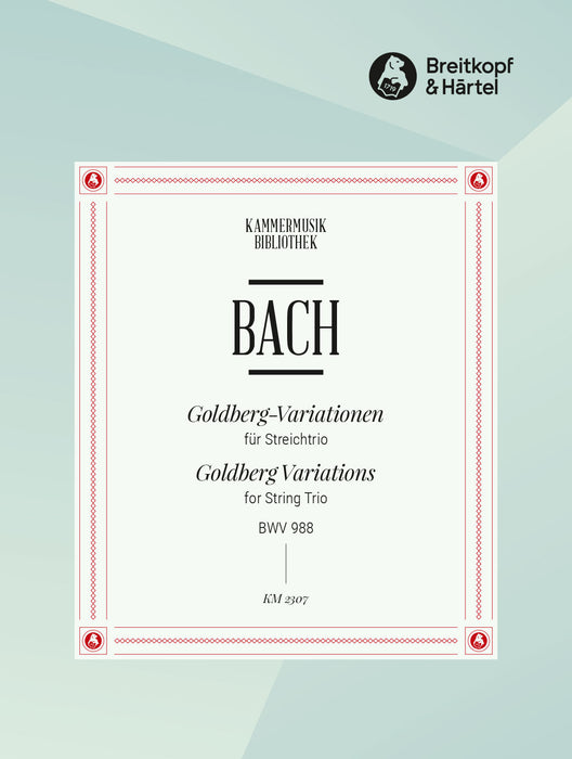 Bach, Johann Sebastian: Goldberg Variations BWV 988