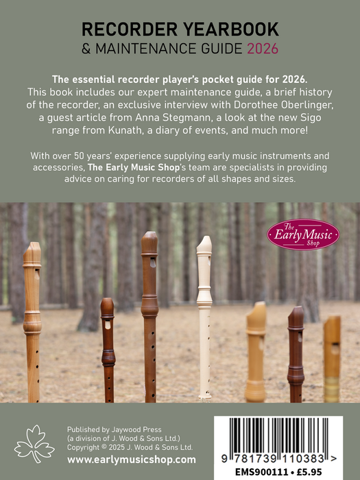 Recorder Yearbook & Maintenance Guide 2026