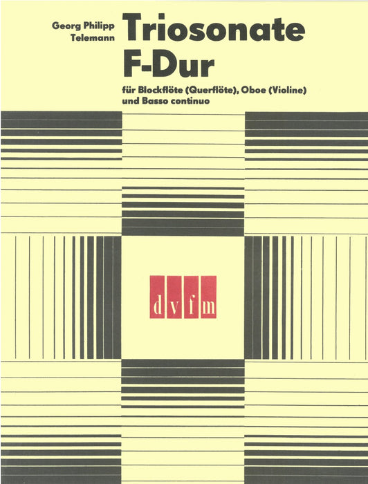Telemann, Georg Philipp: Trio Sonata in F major