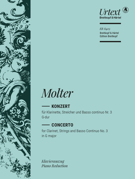 Molter, Johann Melchior: Clarinet Concerto No. 3 in G major