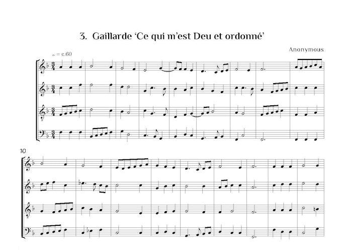 At The Sign Of The Crumhorn: for Recorders, Crumhorns, Shawms or Curtals (SATB)