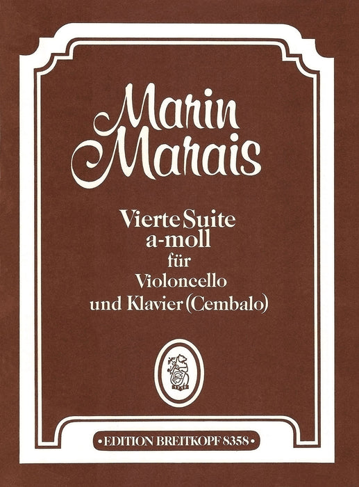 Marais, Marin: Suite No. 4 in A minor