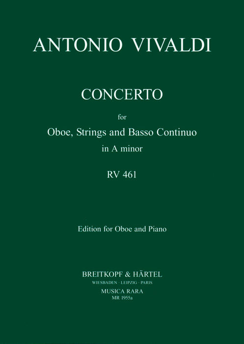 Vivaldi, Antonio: Concerto in A minor RV 461
