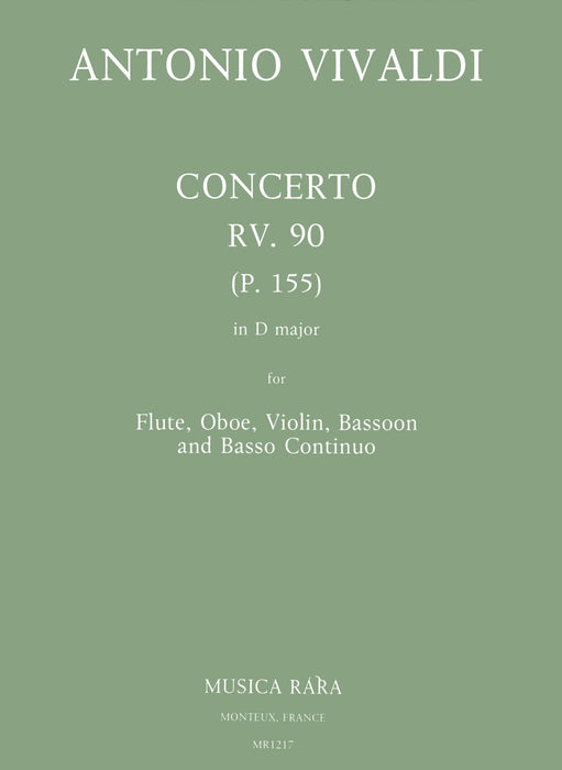 Vivaldi, Antonio: Concerto in D major RV 90