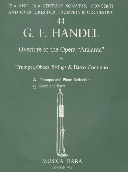 Händel, Georg Friedrich: Overture to the opera “Atalanta”