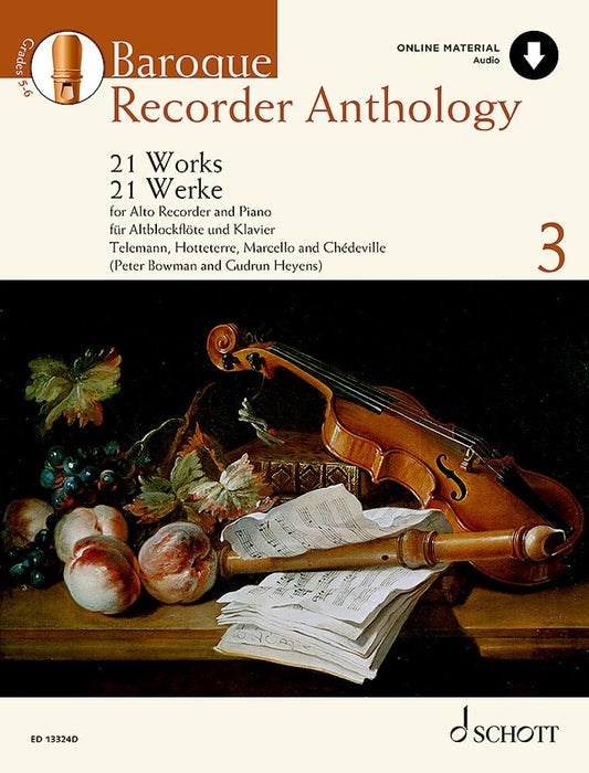 Various: Baroque Recorder Anthology, Vol. 3 (Online Material)