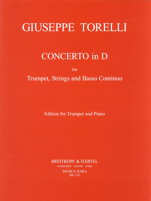 Torelli, Giuseppe: Concerto in D
