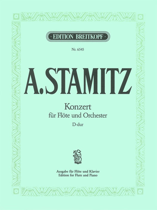 Stamitz, Anton: Flute Concerto in D major