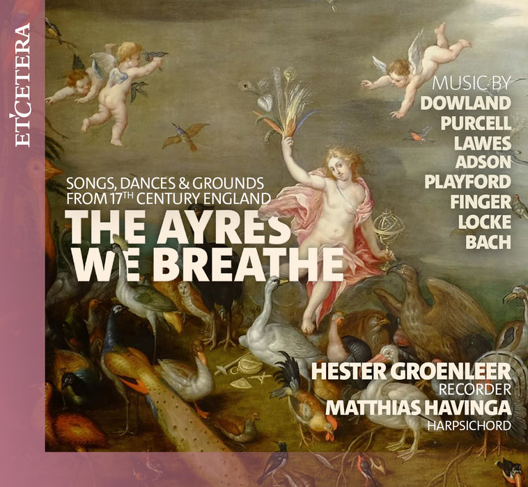 Hester Groenleer & Matthias Havinga • The Ayres We Breathe (CD)