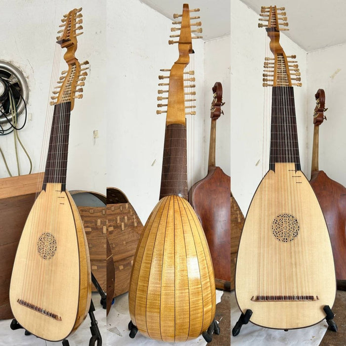 13 Course Baroque Lute after Hoffmann by Matias Crom