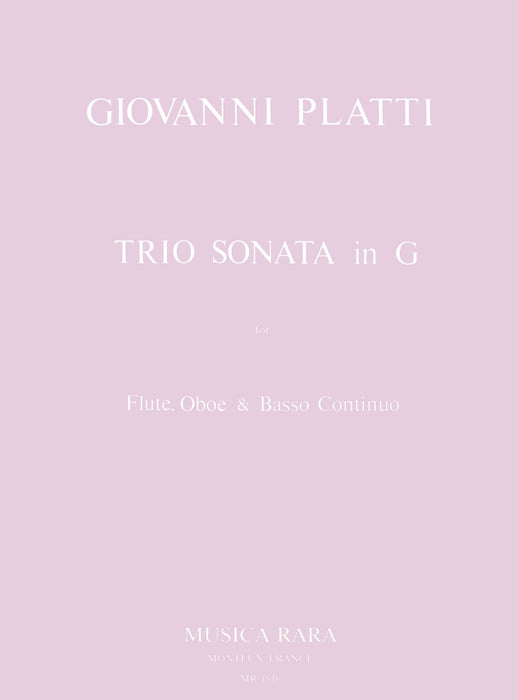 Platti, Giovanni Benedetto: Trio Sonata in G