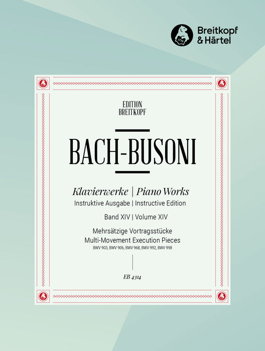 Bach, Johann Sebastian: Piano Works