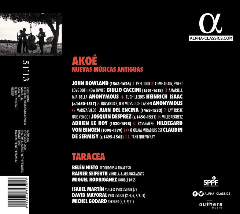 Taracea • Akoé: Nuevas Músicas Antiguas (CD)