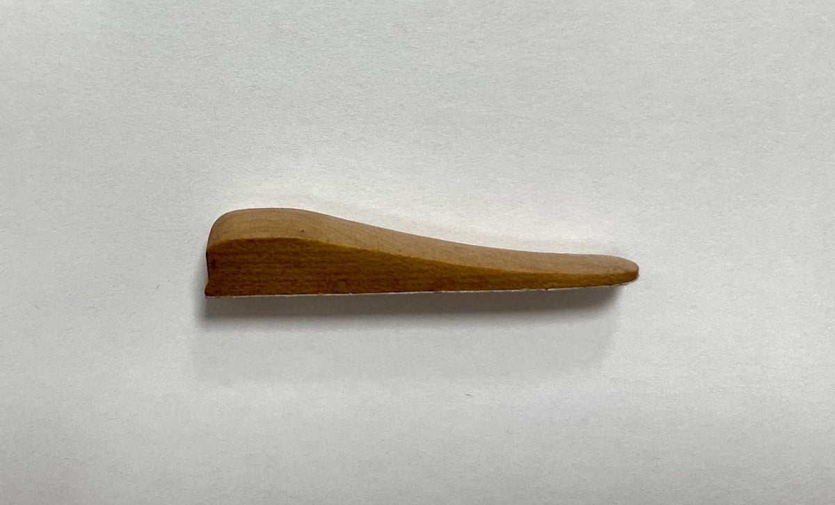 Wooden Recorder Thumbrest in Boxwood by Aura