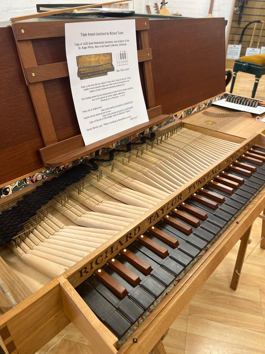 Triple-Fretted Clavichord by Richard Taylor
