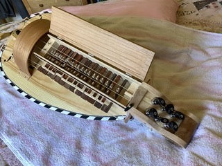 Lute-Backed Hurdy Gurdy by John Verney