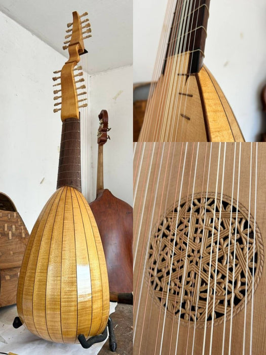13 Course Baroque Lute after Hoffmann by Matias Crom