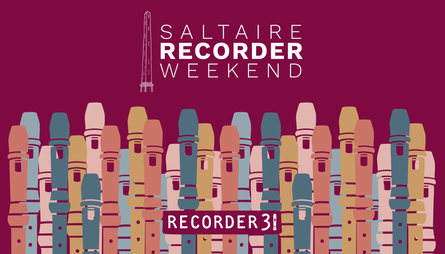 On Sale Now! Saltaire Recorder Weekend 2027