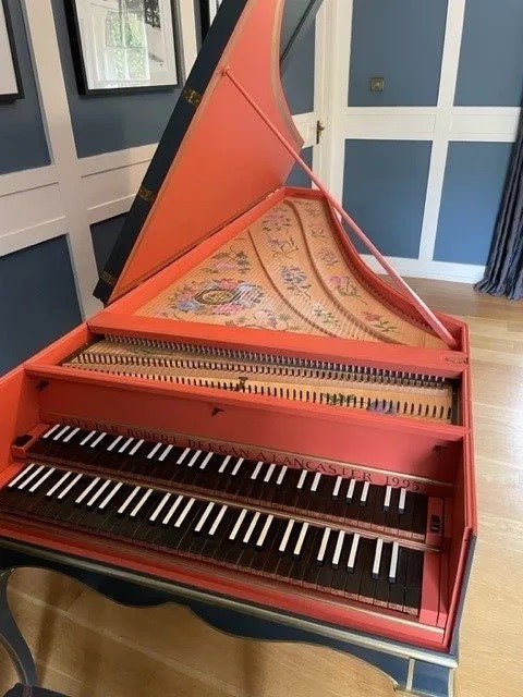 Double Manual Harpsichord by Robert Deegan (Reconditioned)