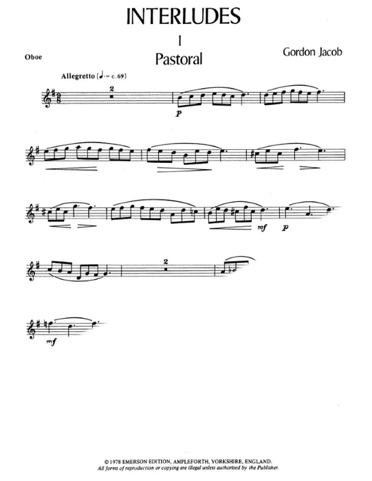 JACOB INTERLUDES