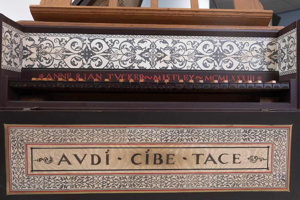 Single Manual Flemish Harpsichord after Ruckers by Anne & Ian Tucker (Reconditioned)