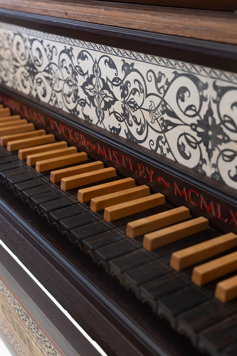 Single Manual Flemish Harpsichord after Ruckers by Anne & Ian Tucker (Reconditioned)