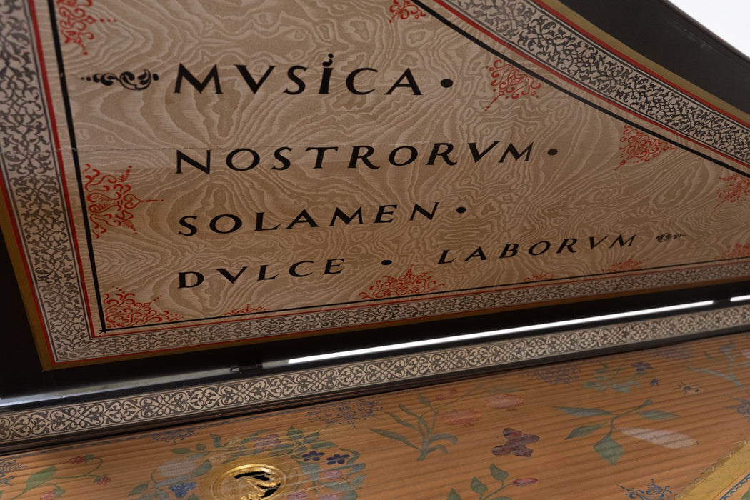 Single Manual Flemish Harpsichord after Ruckers by Anne & Ian Tucker (Reconditioned)