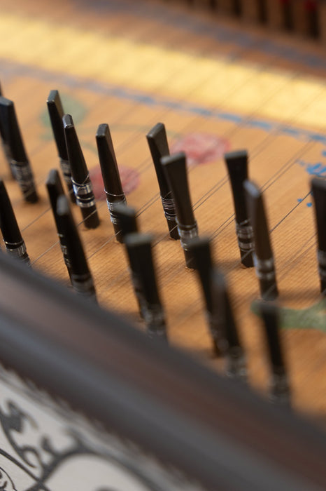 Single Manual Flemish Harpsichord after Ruckers by Anne & Ian Tucker (Reconditioned)