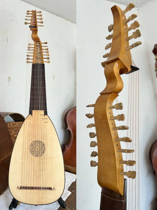 13 Course Baroque Lute after Hoffmann by Matias Crom