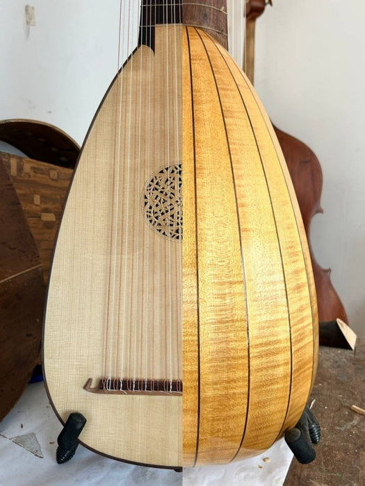 13 Course Baroque Lute after Hoffmann by Matias Crom