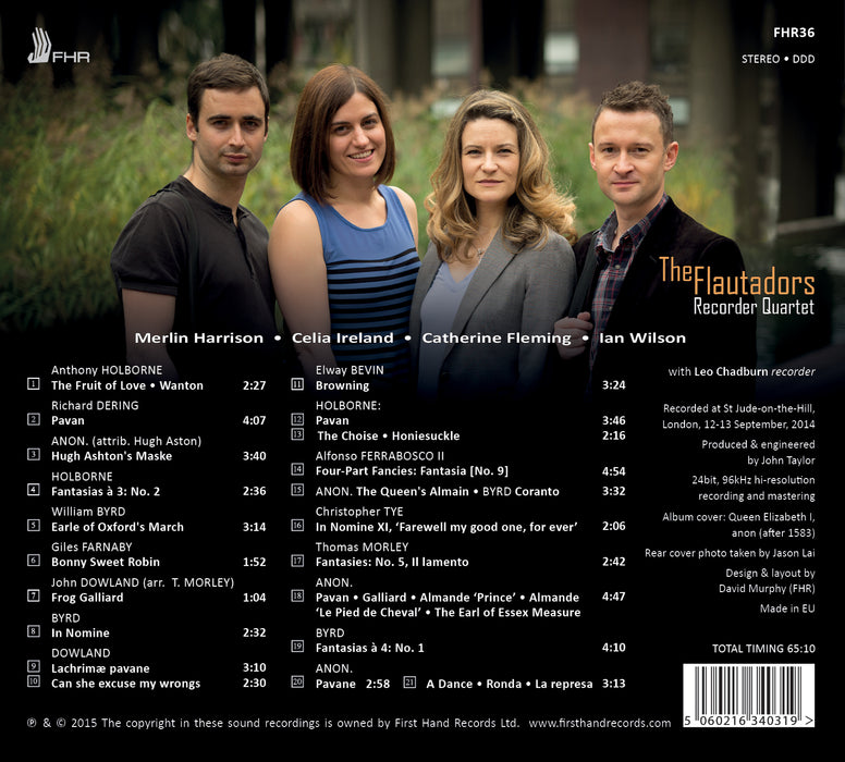 The Flautadors • Cynthia's Revels (CD)