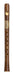 Blezinger Ganassi Soprano Recorder in Plumwood