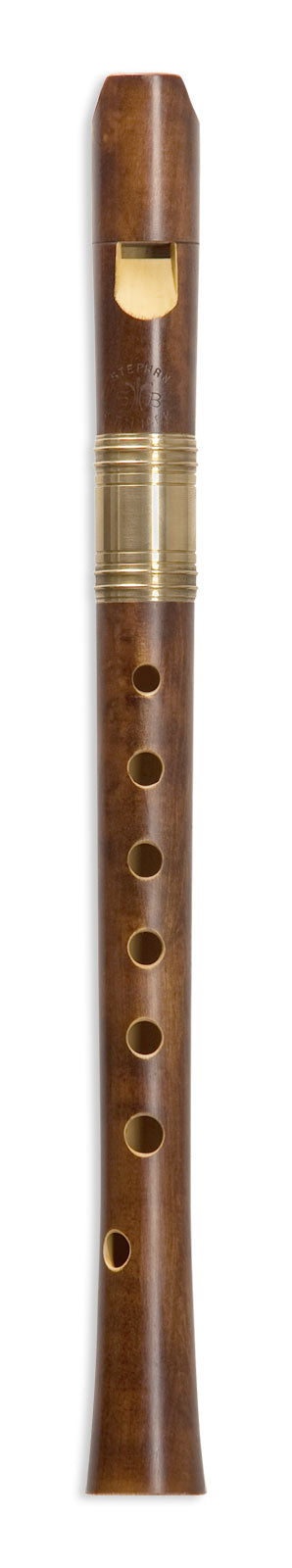 Blezinger Ganassi Soprano Recorder in Plumwood