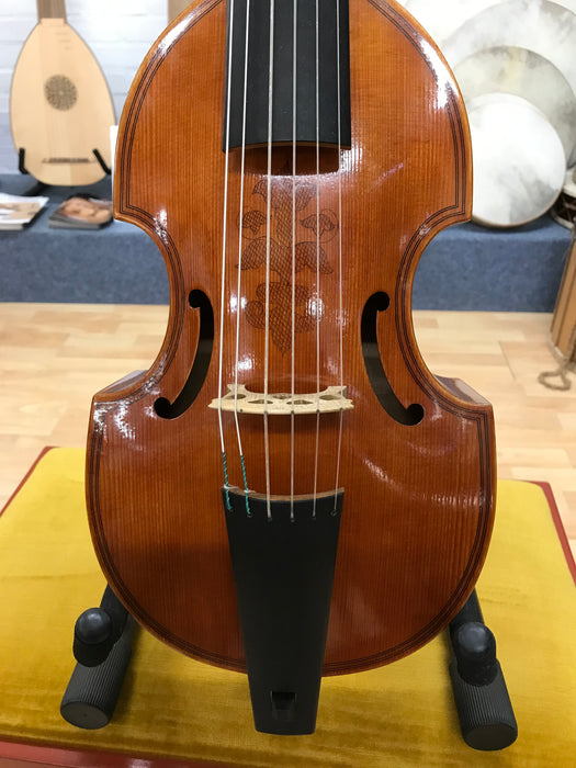 Lu-Mi Master Treble Viol after Jaye Antique Varnish