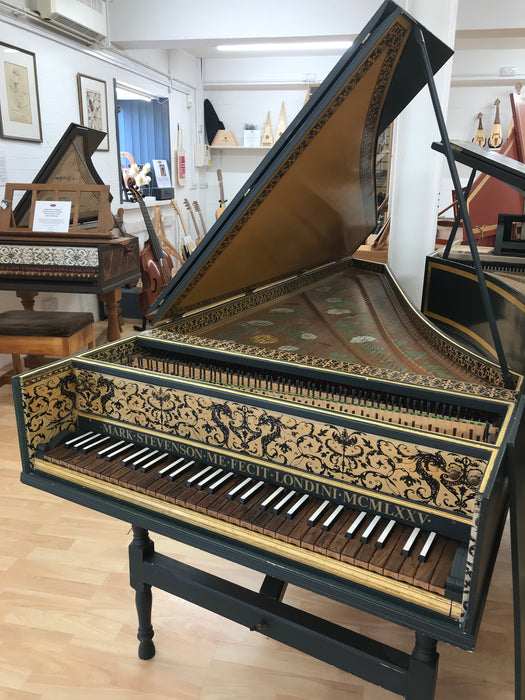 Single Manual Harpsichord by Mark Stevenson (Reconditioned)