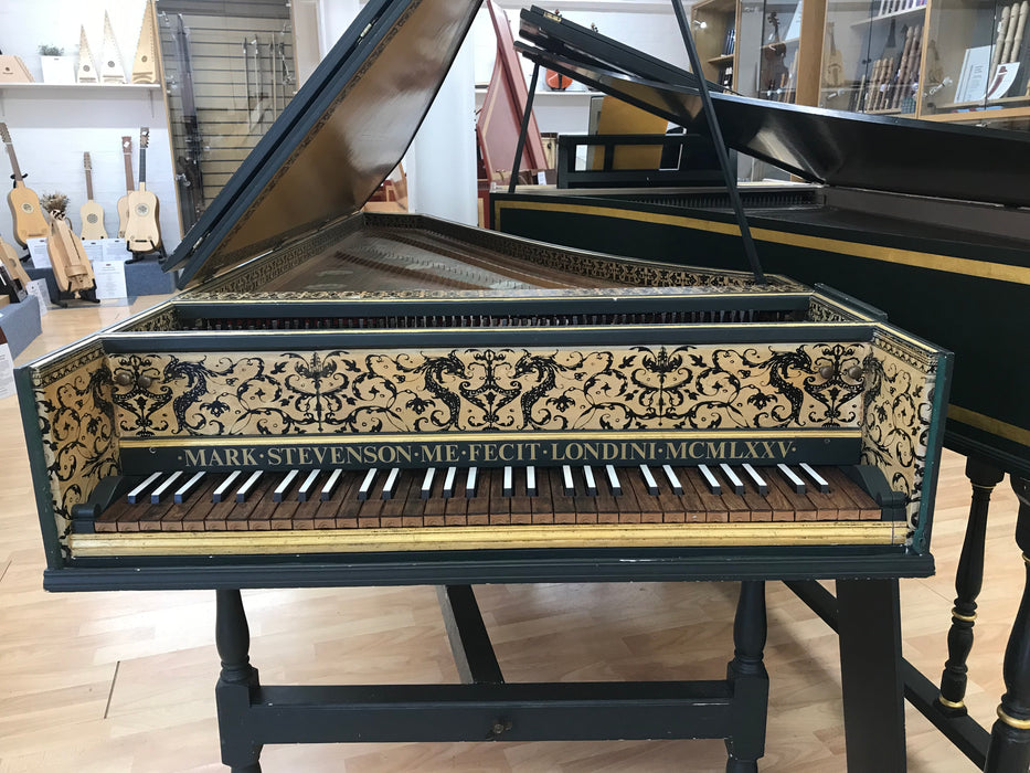 Single Manual Harpsichord by Mark Stevenson (Reconditioned)