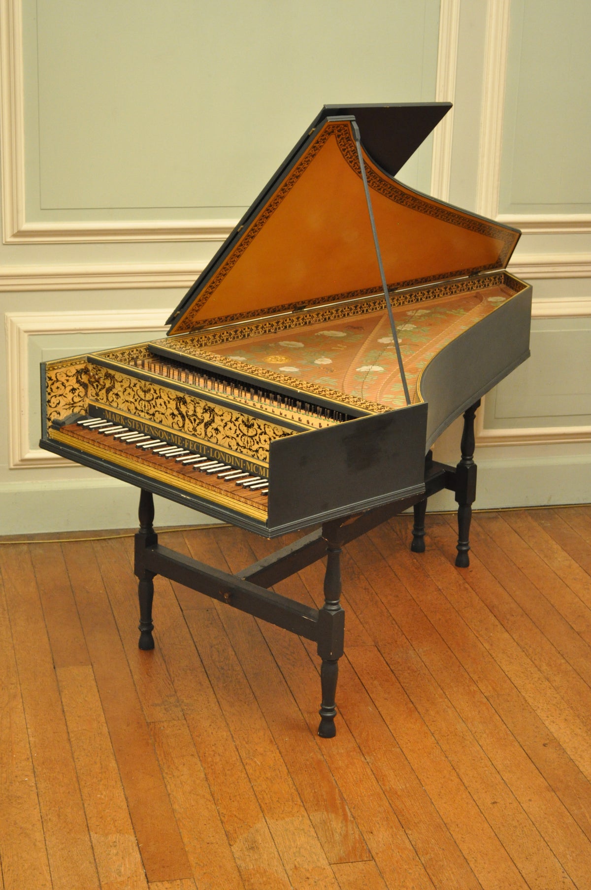 Single Manual Harpsichord by Mark Stevenson (Reconditioned)