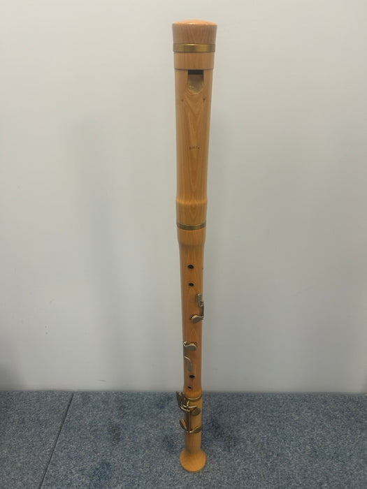 Moeck Tuju Direct Blow Bass Recorder in Maple (Previously Owned)