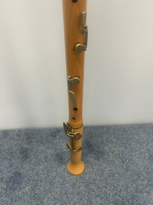 Moeck Tuju Direct Blow Bass Recorder in Maple (Previously Owned)